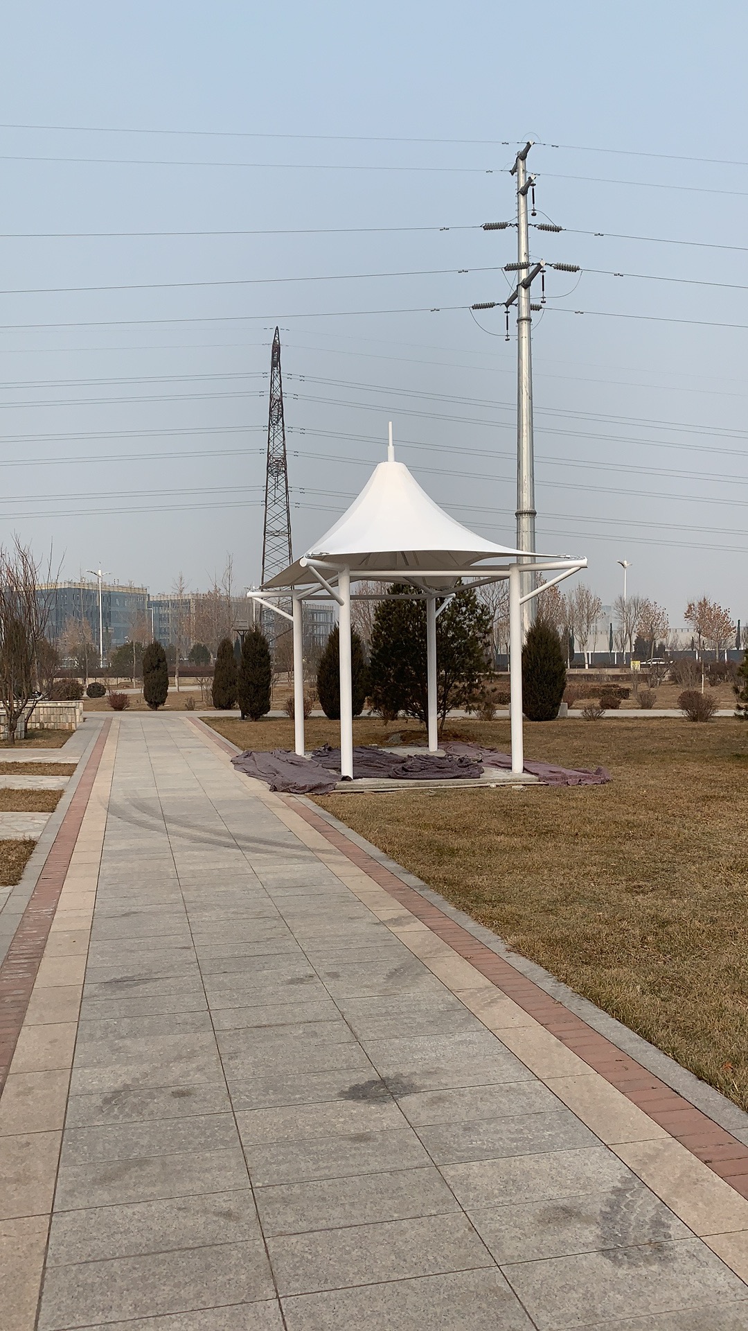 晉中膜結(jié)構(gòu)，晉中張拉膜，晉中蕭河公園膜結(jié)構(gòu)
